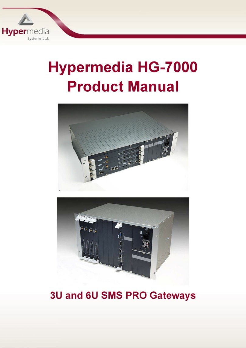 Hypermedia HG-7000 product manual