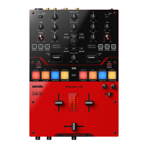 Serato DJ Pro Pioneer DJ DJM-S5 User manual Serato DJ Pro Pioneer DJ DJM-S5 User manual