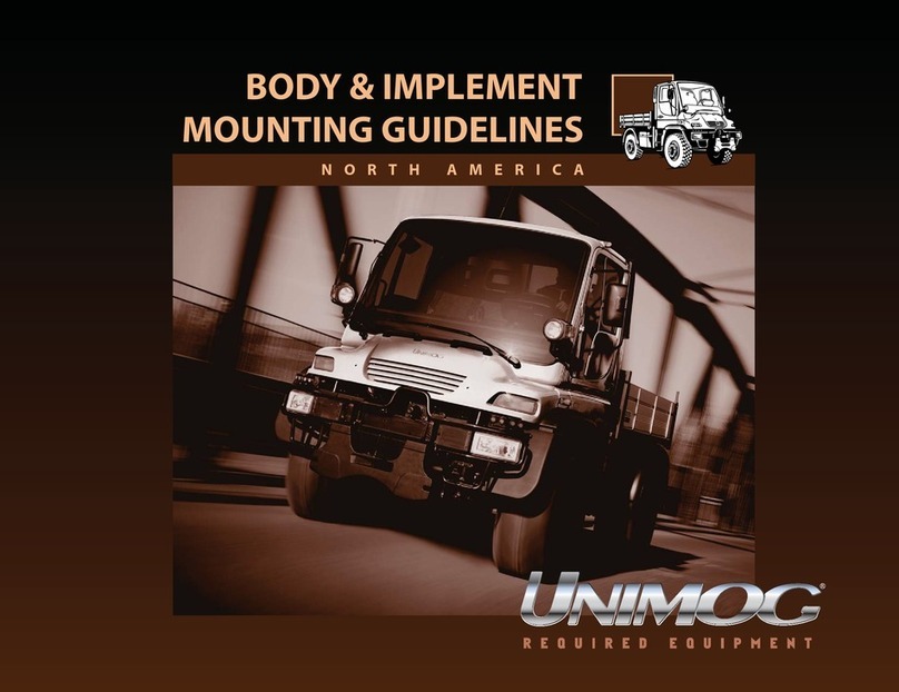 Unimog U500 Mounting Guidelines