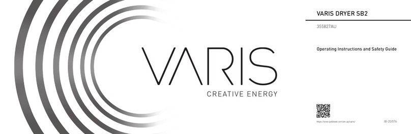 VARIS SB2 Operating instructions and safety guide