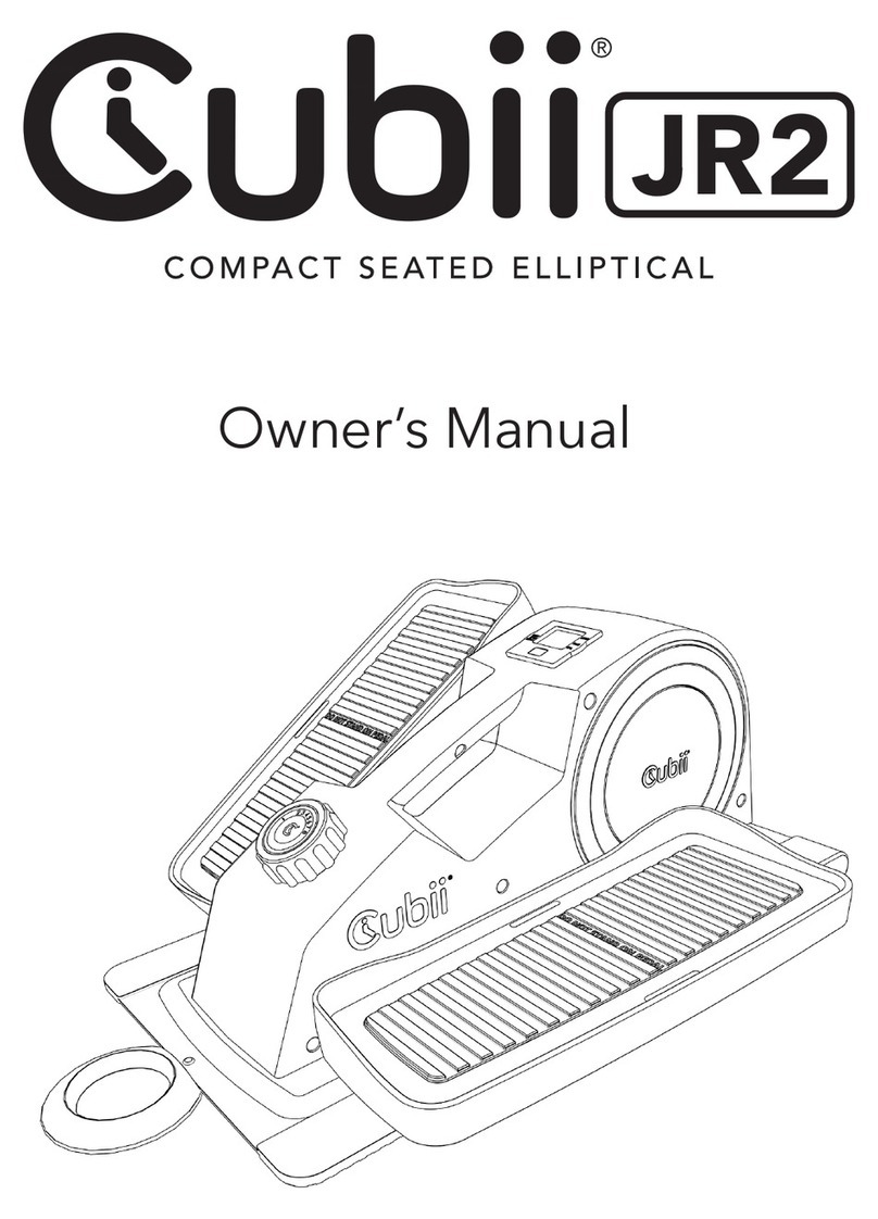 Cubii JR2 User manual