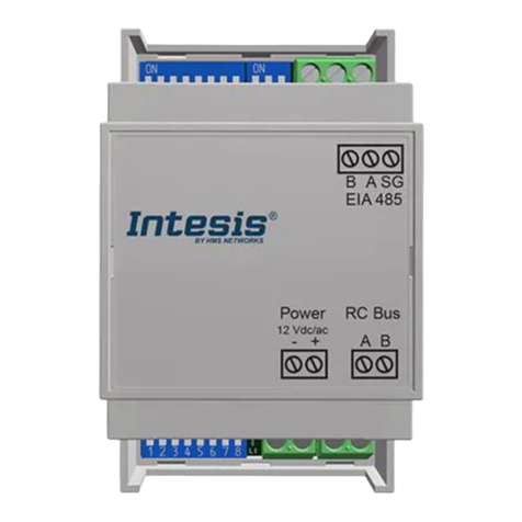 HMS Networks Intesis IN485HIT001R000 installation manual