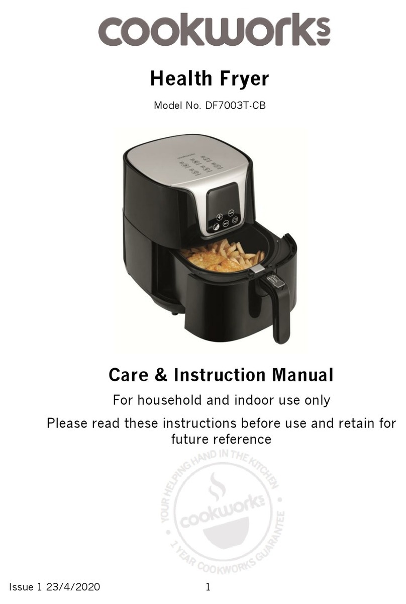 Cookworks DF7003T-CB Manual Cookworks DF7003T-CB Manual
