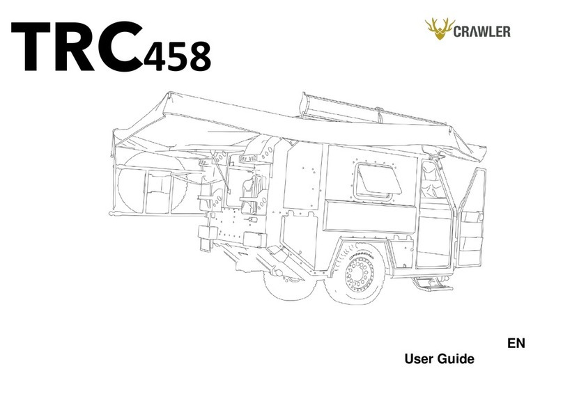 CRAWLER TRC 458 User manual