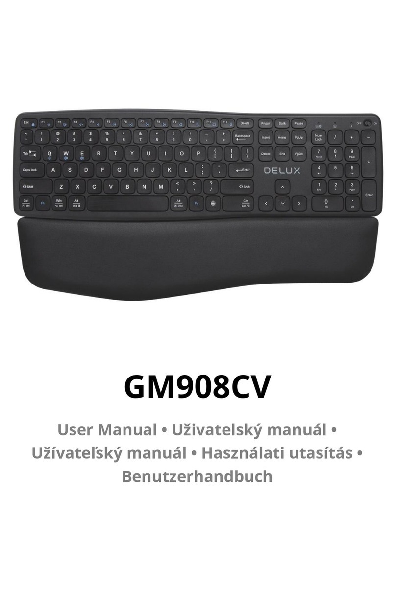ALZA Delux GM908CV User manual