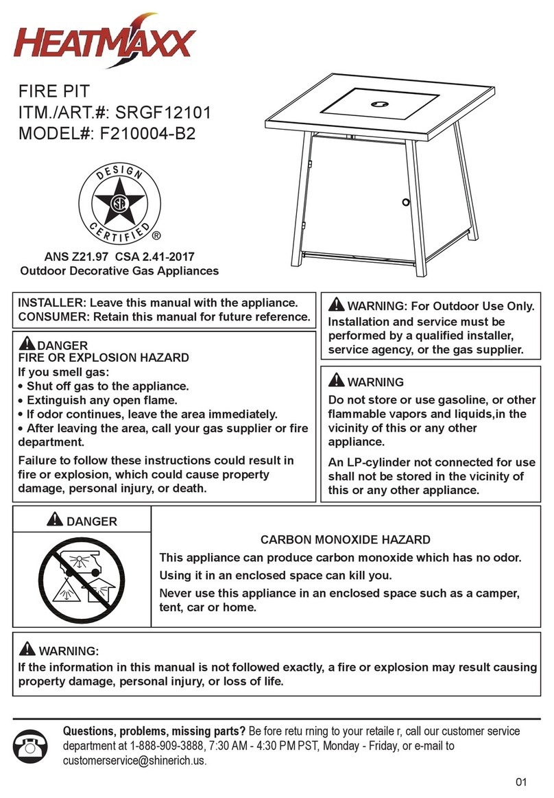 Heatmaxx F210004-B2 instructions
