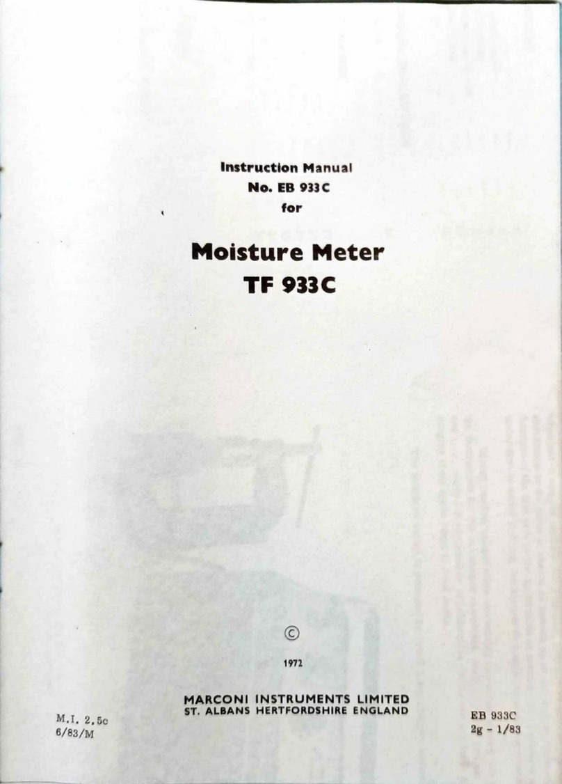 Marconi TF 933C User manual