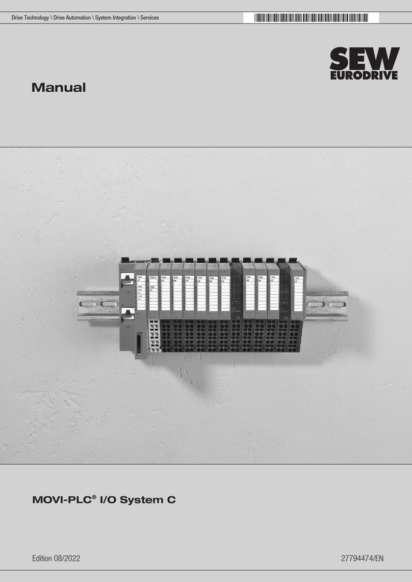 SEW-Eurodrive MOVI-PLC I/O System C manual