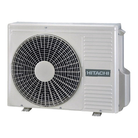 Hitachi RAS-4HVRP2E User manual
