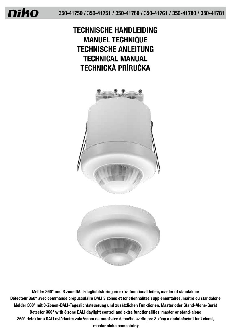Niko 350-41750 Technical manual