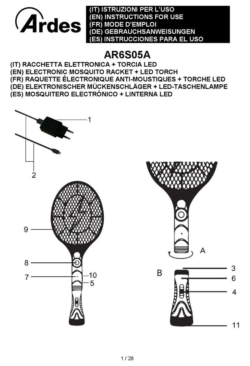 ARDES AR6S05A User manual