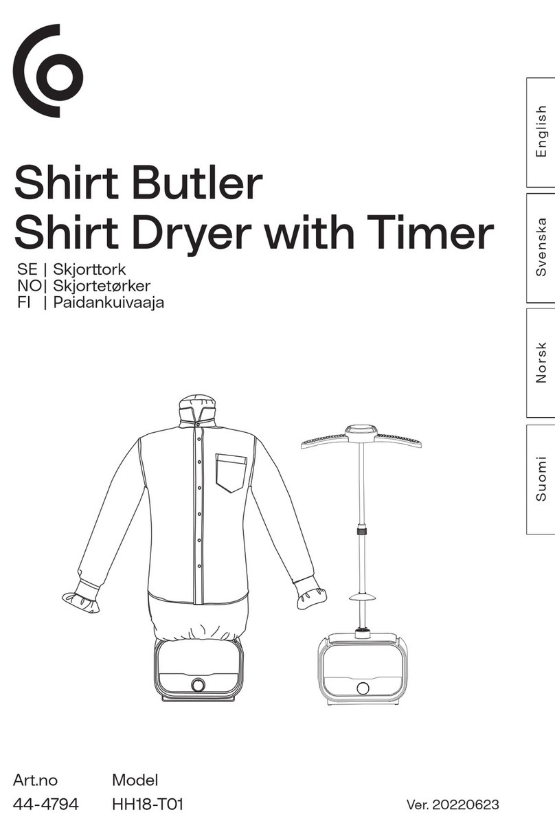Clas Ohlson HH18-T01 manual