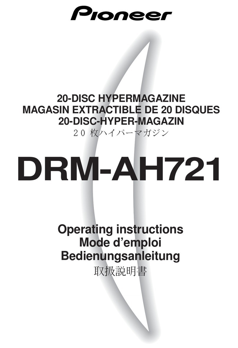 Pioneer DRM-AH721 User manual