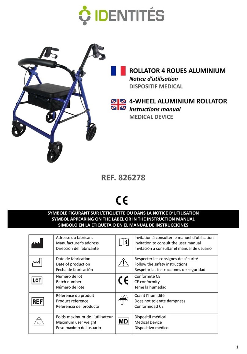 identités 826278 instruction manual