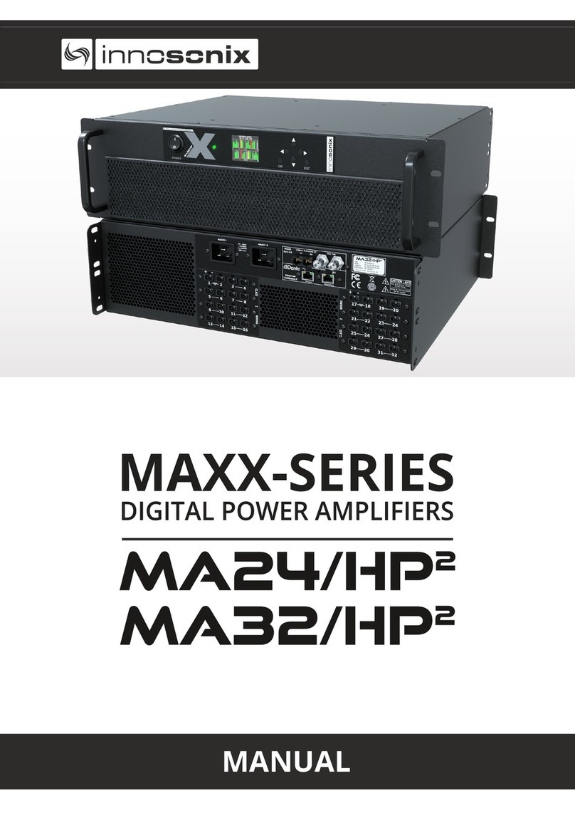 Innosonix MAXX Series manual