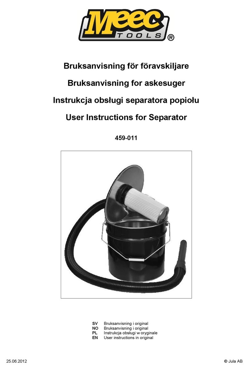 Meec tools 459-011 User instructions