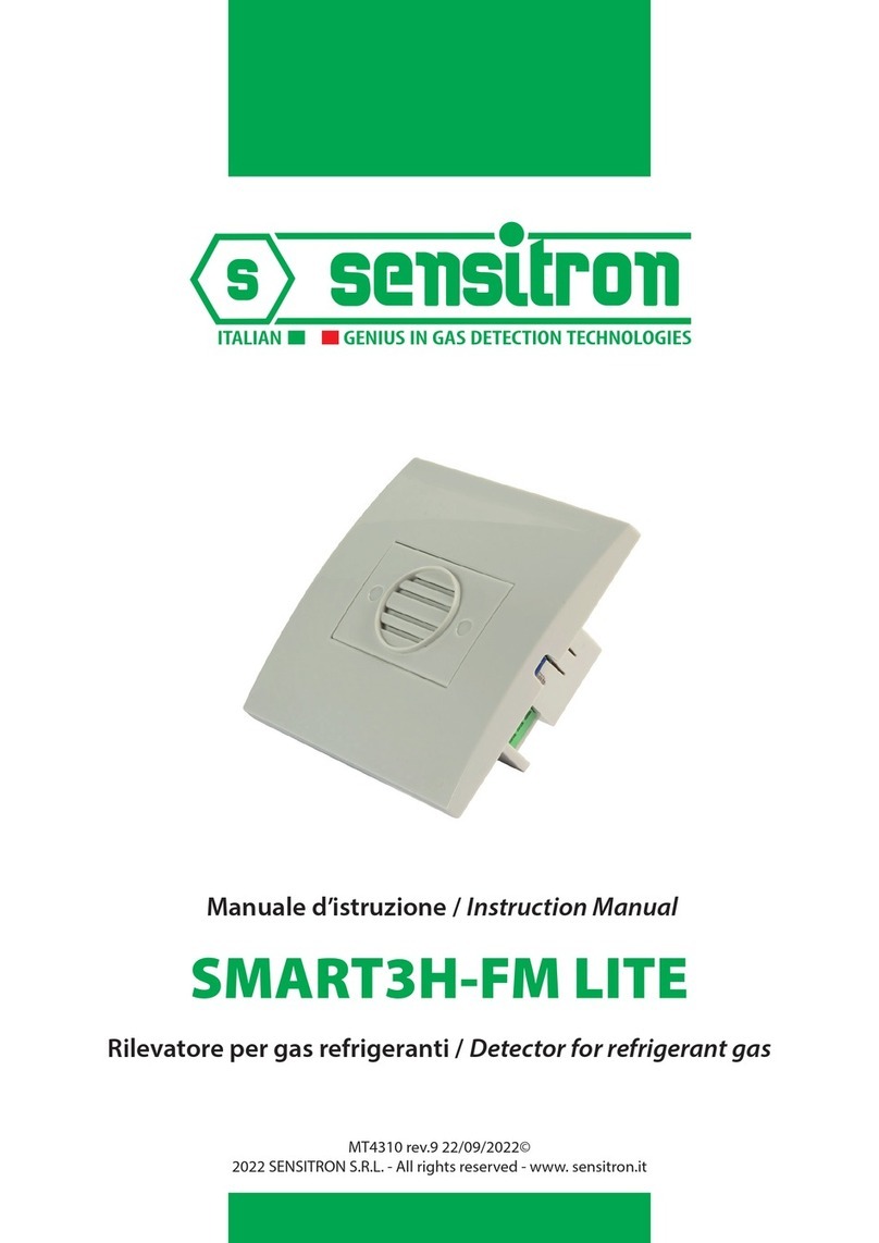 Sensitron SMART3H-FM LITE instruction manual