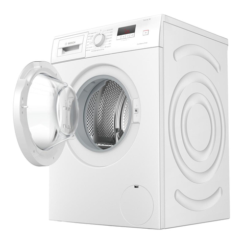 Bosch WAJ280L2SN User manual and installation instructions