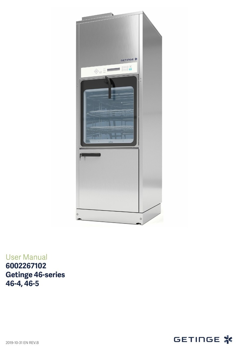 Getinge 46 Series User manual