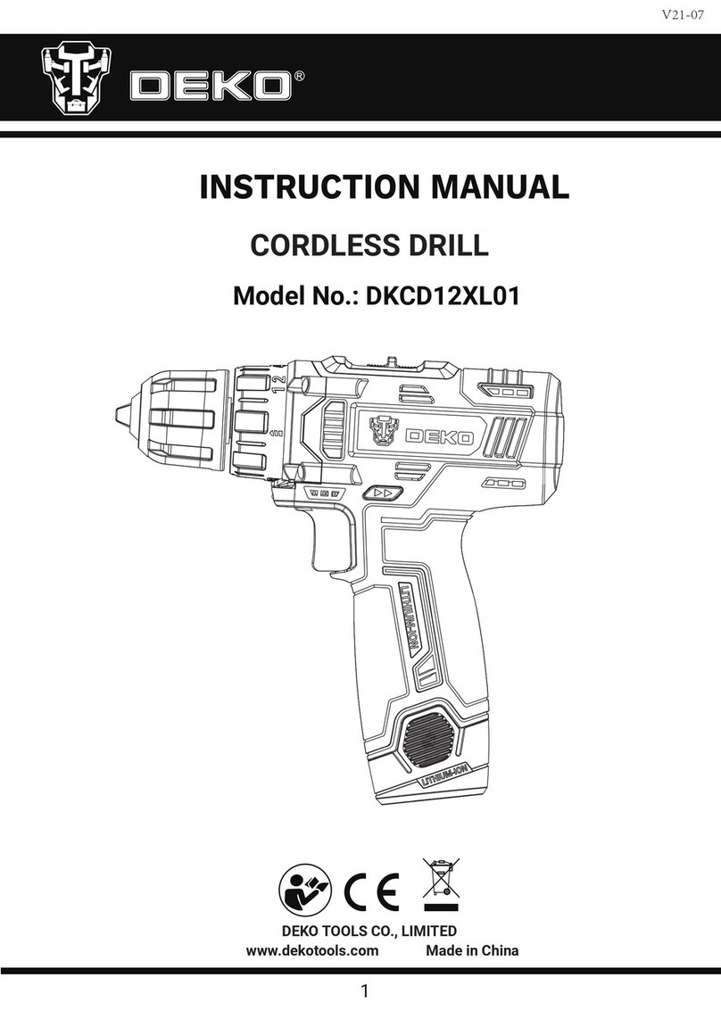 DeKo DKCD12XL01 instruction manual