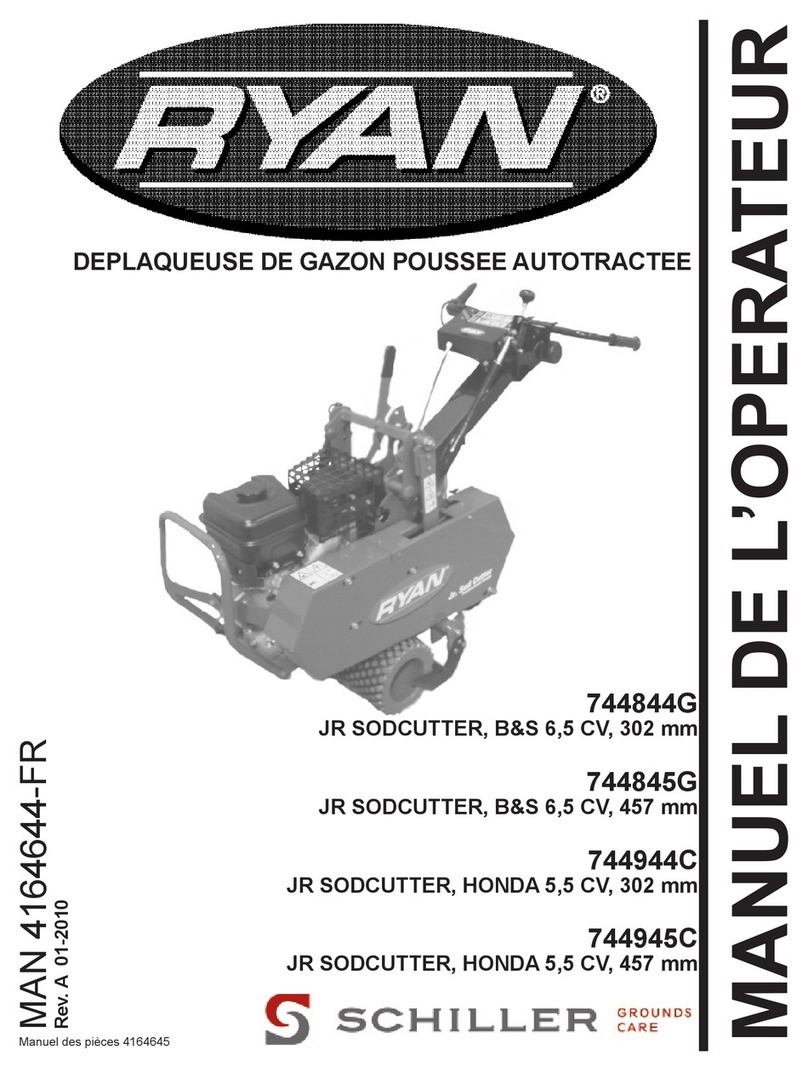 Schiller Grounds Care RYAN 744844G manual