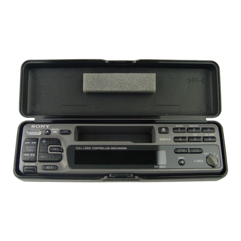 Sony XR-4800 User manual