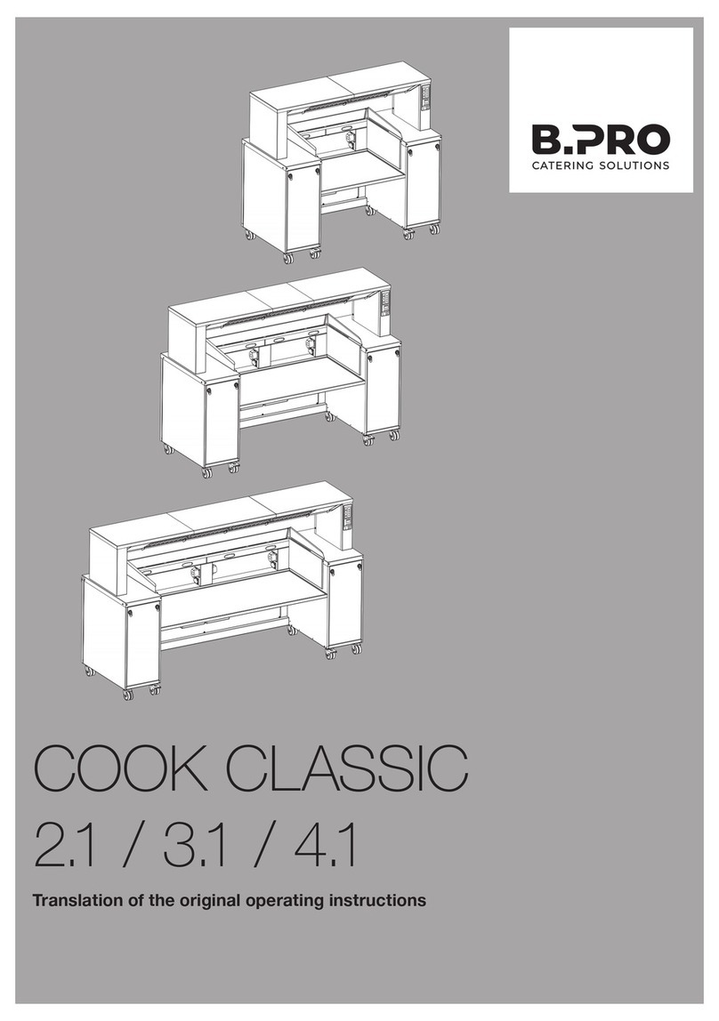 B.Pro COOK CLASSIC 2.1 Quick guide