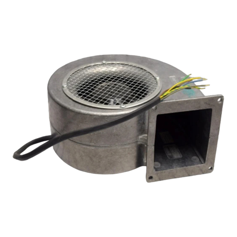 Ebmpapst G2D140-AC30-18 operating instructions