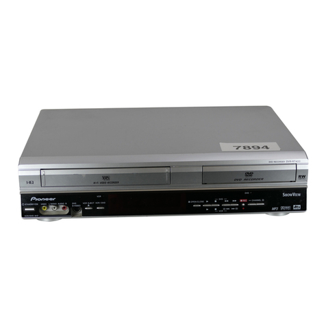 Pioneer DVR-RT400-S Service manual