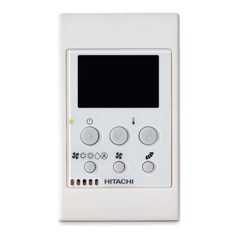 Hitachi PC-ARH1E Installation & operation manual