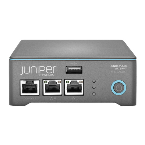 Juniper MAG2600 Installation instructions