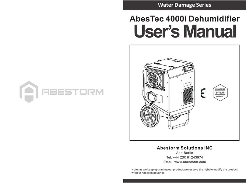 Abestorm Water Damage Series user manual