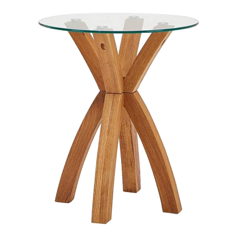 Dunelm XAVI SIDE TABLE User manual Dunelm XAVI SIDE TABLE User manual