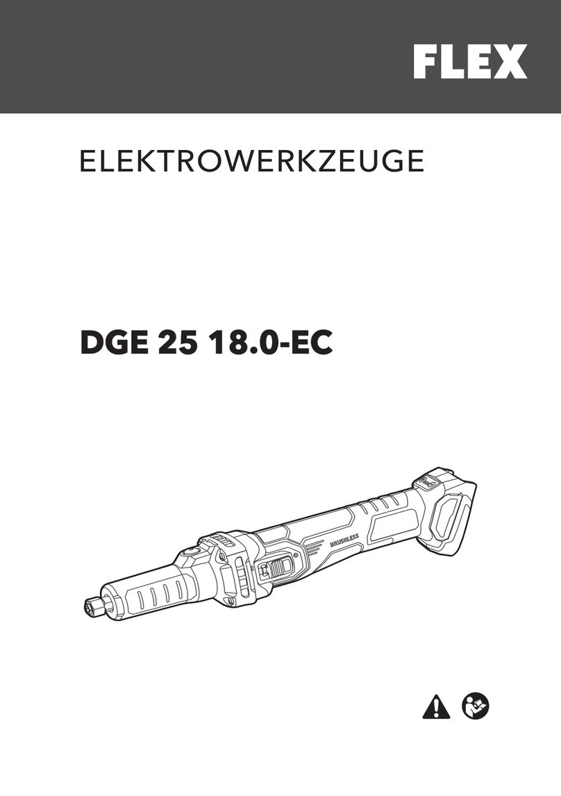 Flex DGE 25 18.0-EC User manual
