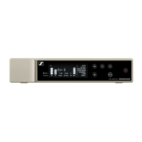 Sennheiser Evolution Wireless Digital Series instruction manual