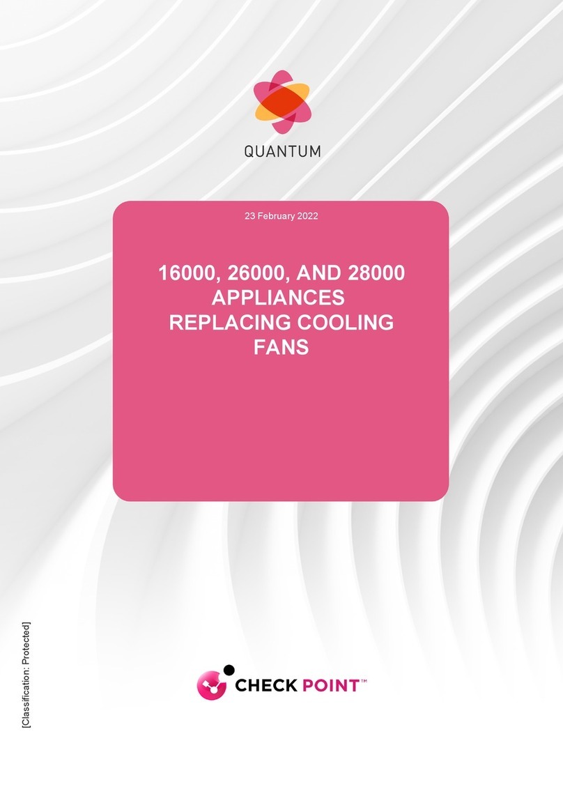 Checkpoint 16000 User manual