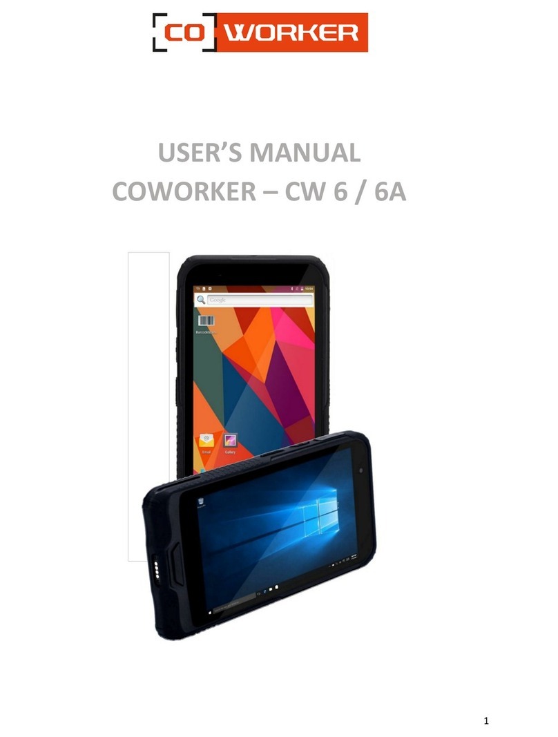 COWORKER CW 6 user manual