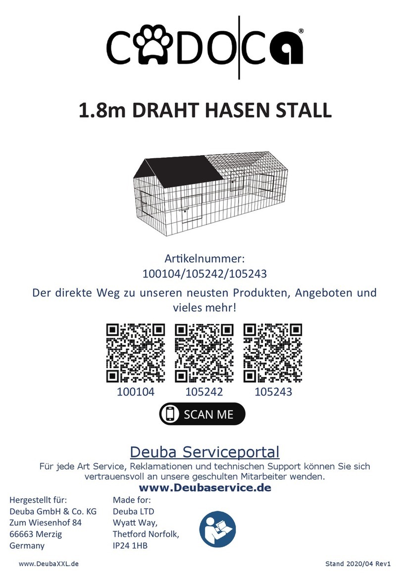 Deuba CADOCA 100104 quick start guide