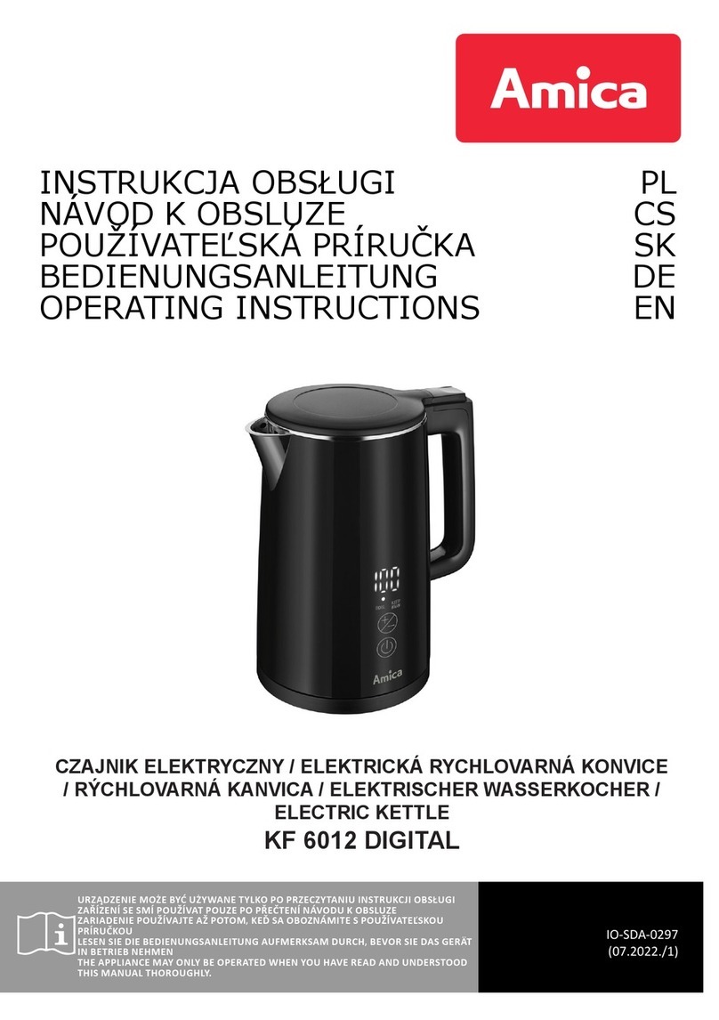 Amica KF 6012 DIGITAL User manual