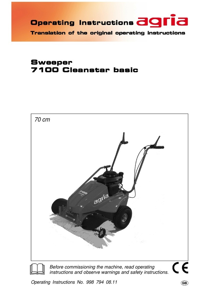 Agria Cleanstar basic 7100 operating instructions Agria Cleanstar basic 7100 operating instructions