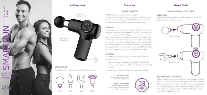 Spa Sciences SMARTGUN quick start guide