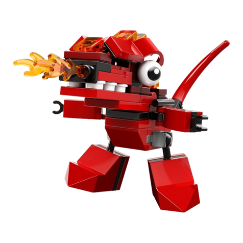 LEGO MIXELS MELTUS 41530 User manual