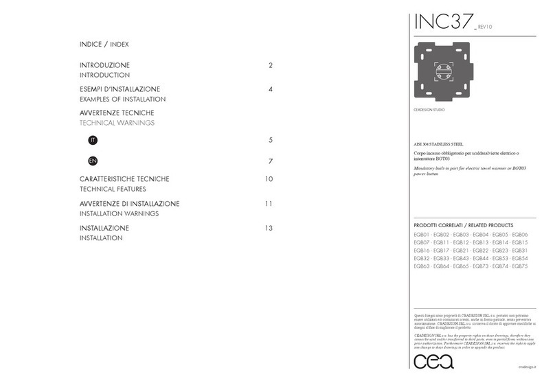 CEA INC37 User manual