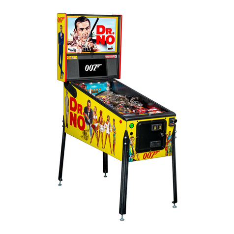 Stern Pinball JAMES BOND 007 PRO User manual