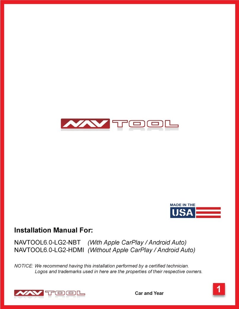 NAV TOOL NAVTOOL6.0-LG2-NBT installation manual