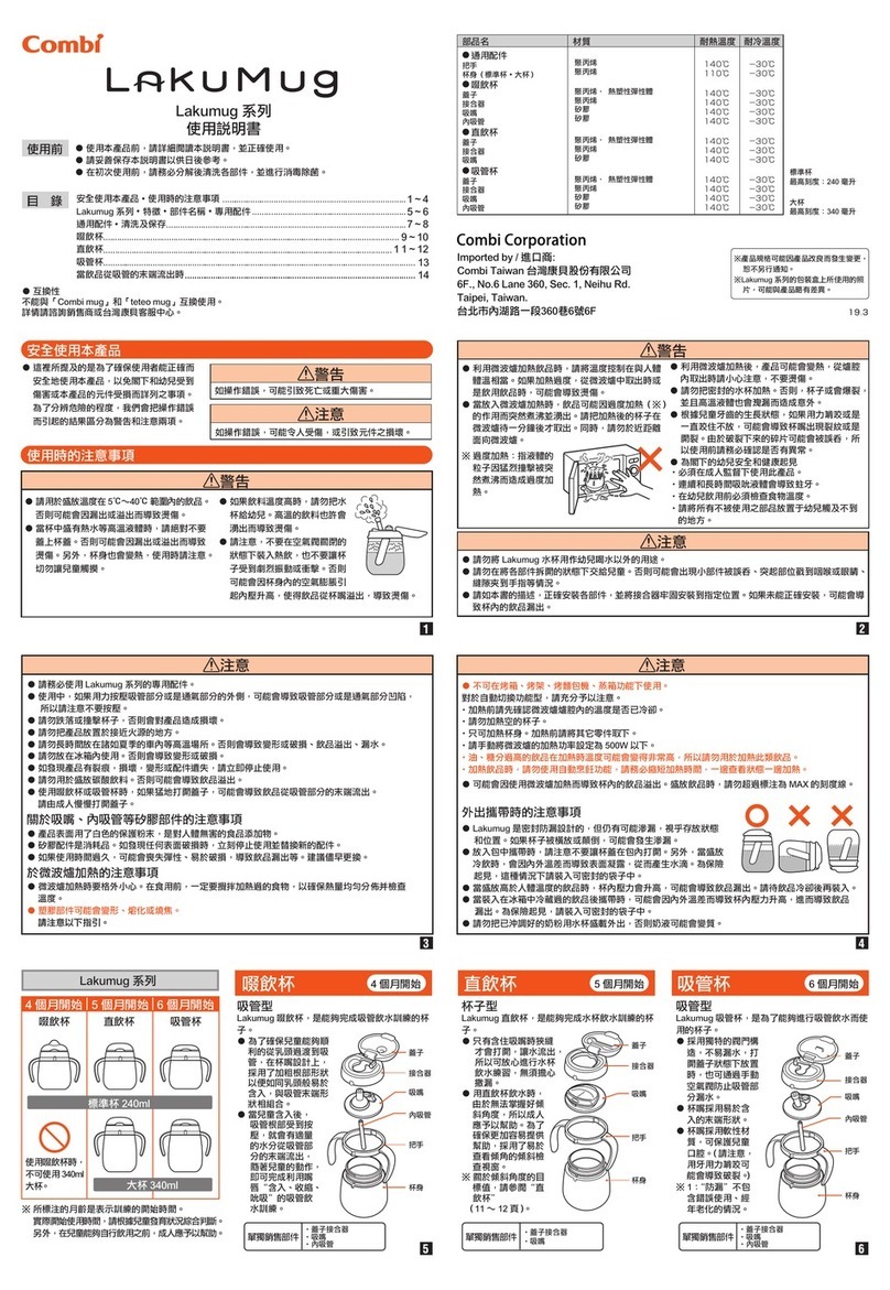 Combi Lakumug Series User manual