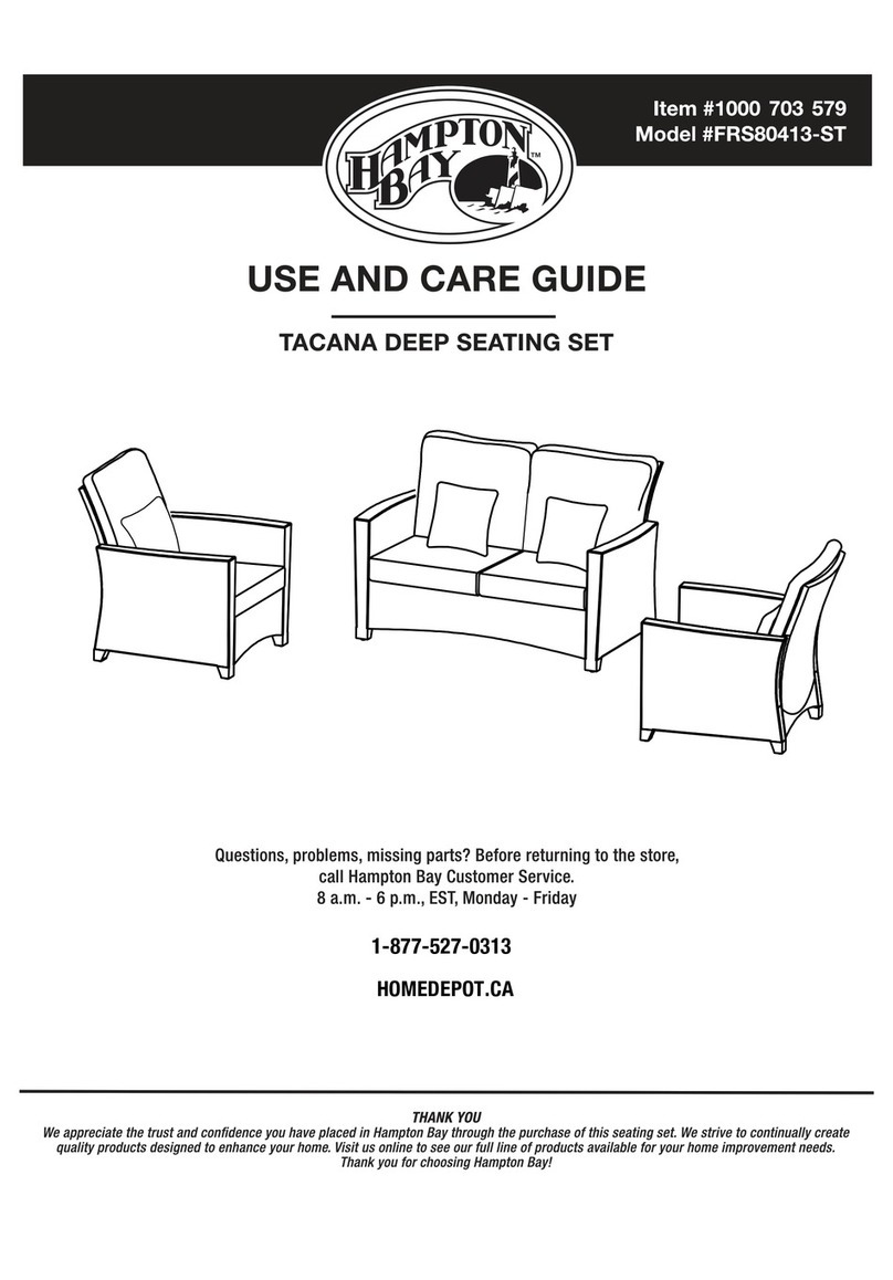 HAMPTON BAY FRS80413-ST Use and care guide HAMPTON BAY FRS80413-ST Use and care guide
