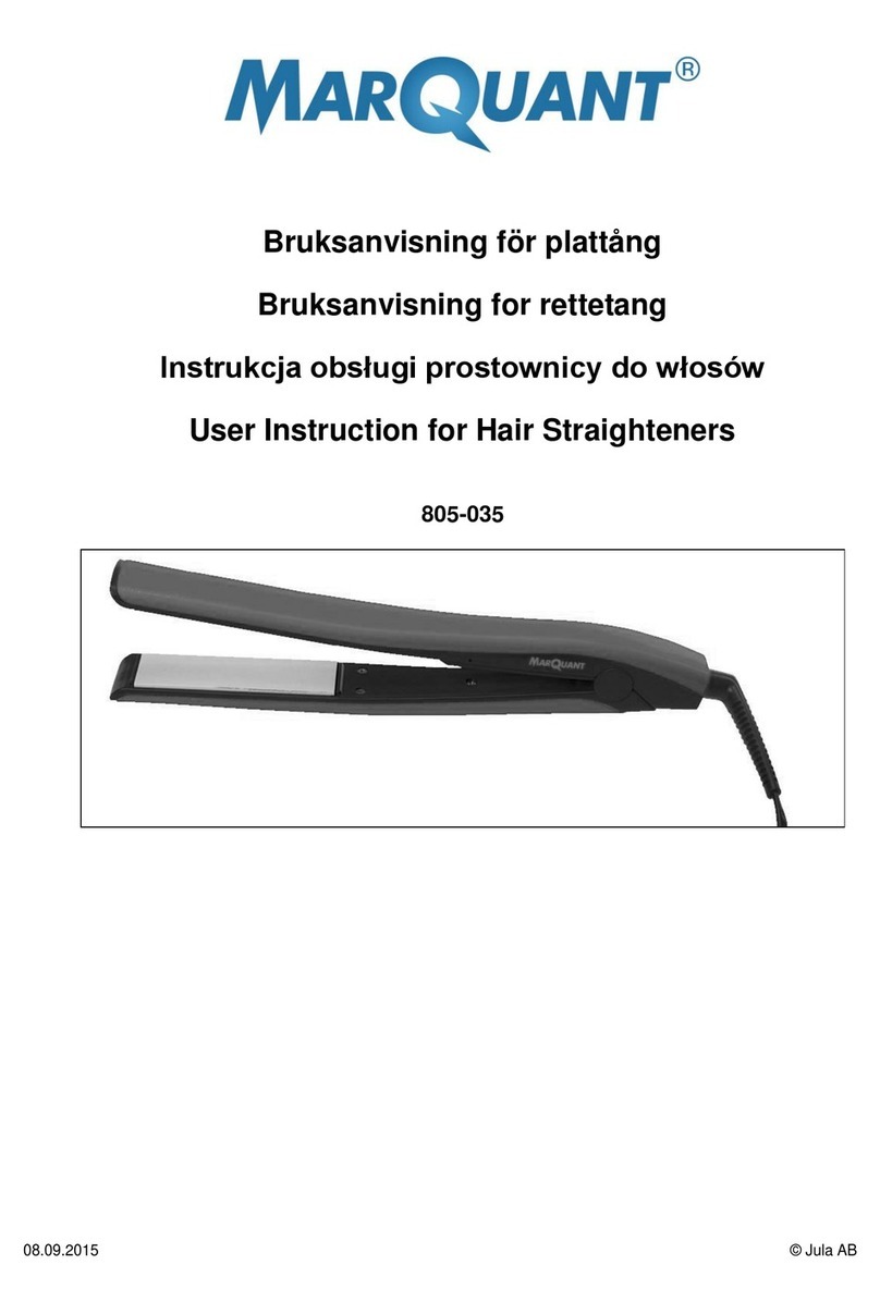 Marquant 805-035 User instruction