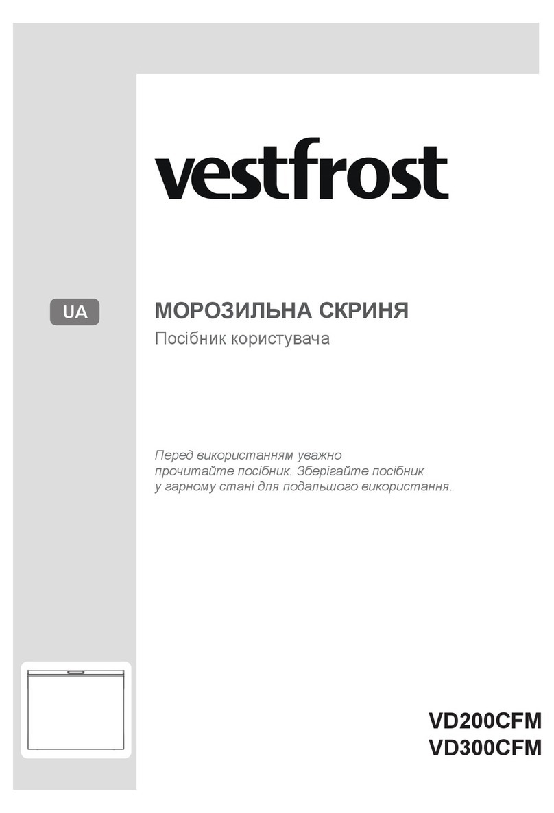 Vestfrost VD200CFM User manual