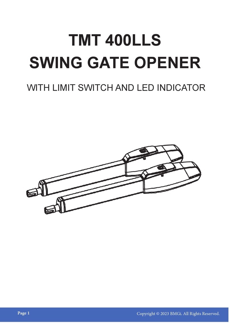 BMGi TMT 400LLS manual